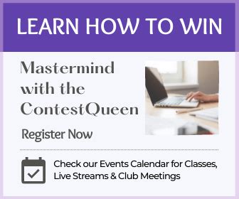 Learn How To Win Sweepstakes, Contests.